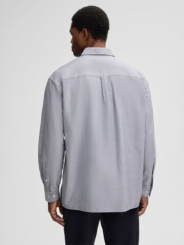 STRELLSON Regular fit Button Up Shirt 'Charlie' in Grey