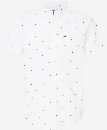 HOLLISTER Klasický střih Košile – bílá: přední strana