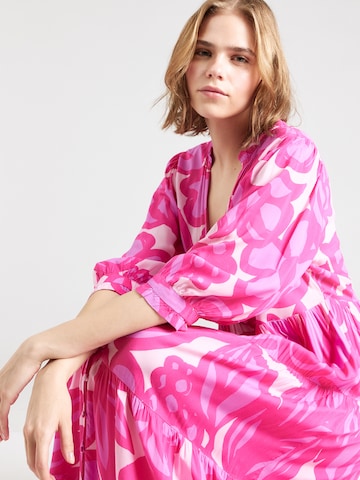 Robe-chemise Fabienne Chapot en rose