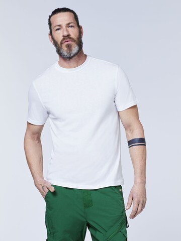 Expand T-Shirt in Weiß: Vorderseite