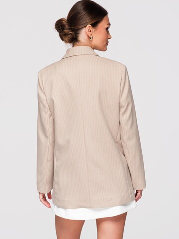 Ombre Blazers in Beige