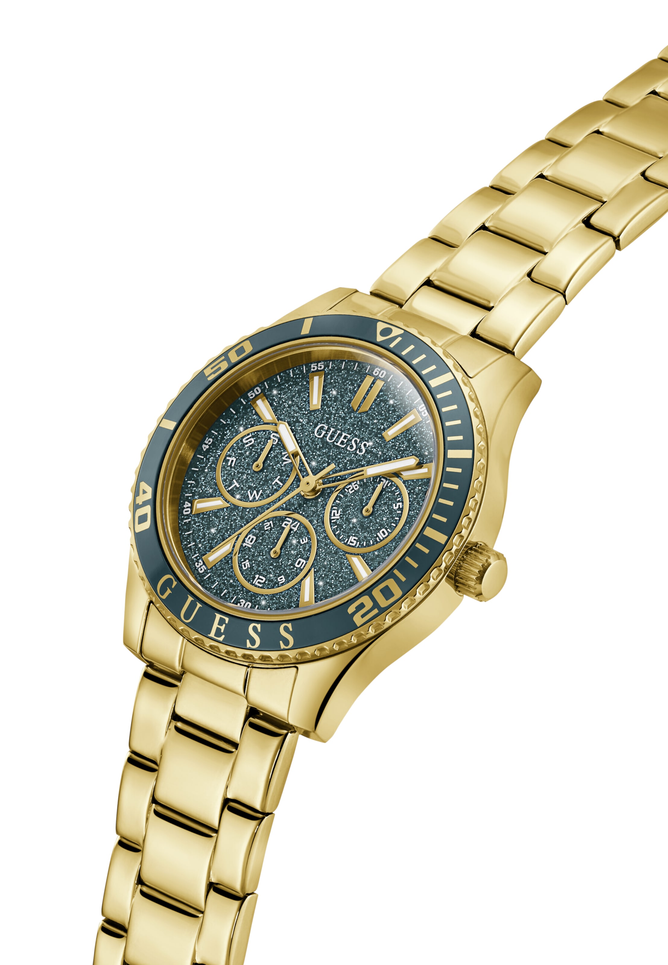 Montre à affichage analogique 'MARIANA ' GUESS en or