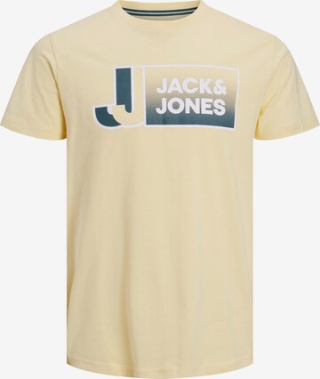 JACK & JONES Tričko 'LOGAN' – žlutá: přední strana