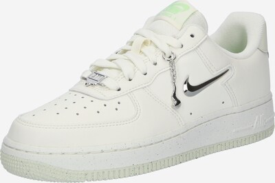 Sneaker bassa 'AIR FORCE 1' Nike Sportswear di colore beige chiaro / verde chiaro, Visualizzazione prodotti