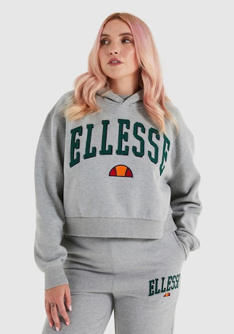 ELLESSE Sweatshirt in Grijs: voorkant