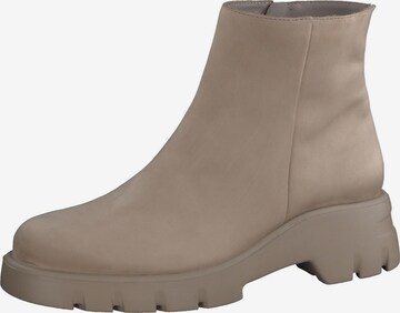 Paul Green Ankle Boots 'Royal' in Beige: predná strana