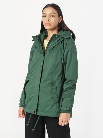 RagwearPrijelazna jakna - zelena boja: prednji dio