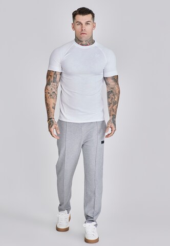 T-Shirt SikSilk en blanc