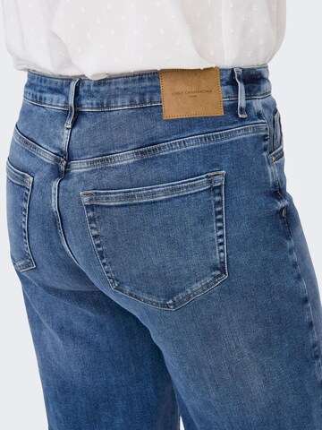 ONLY Carmakoma Wide leg Jeans 'CARRadison' in Blue