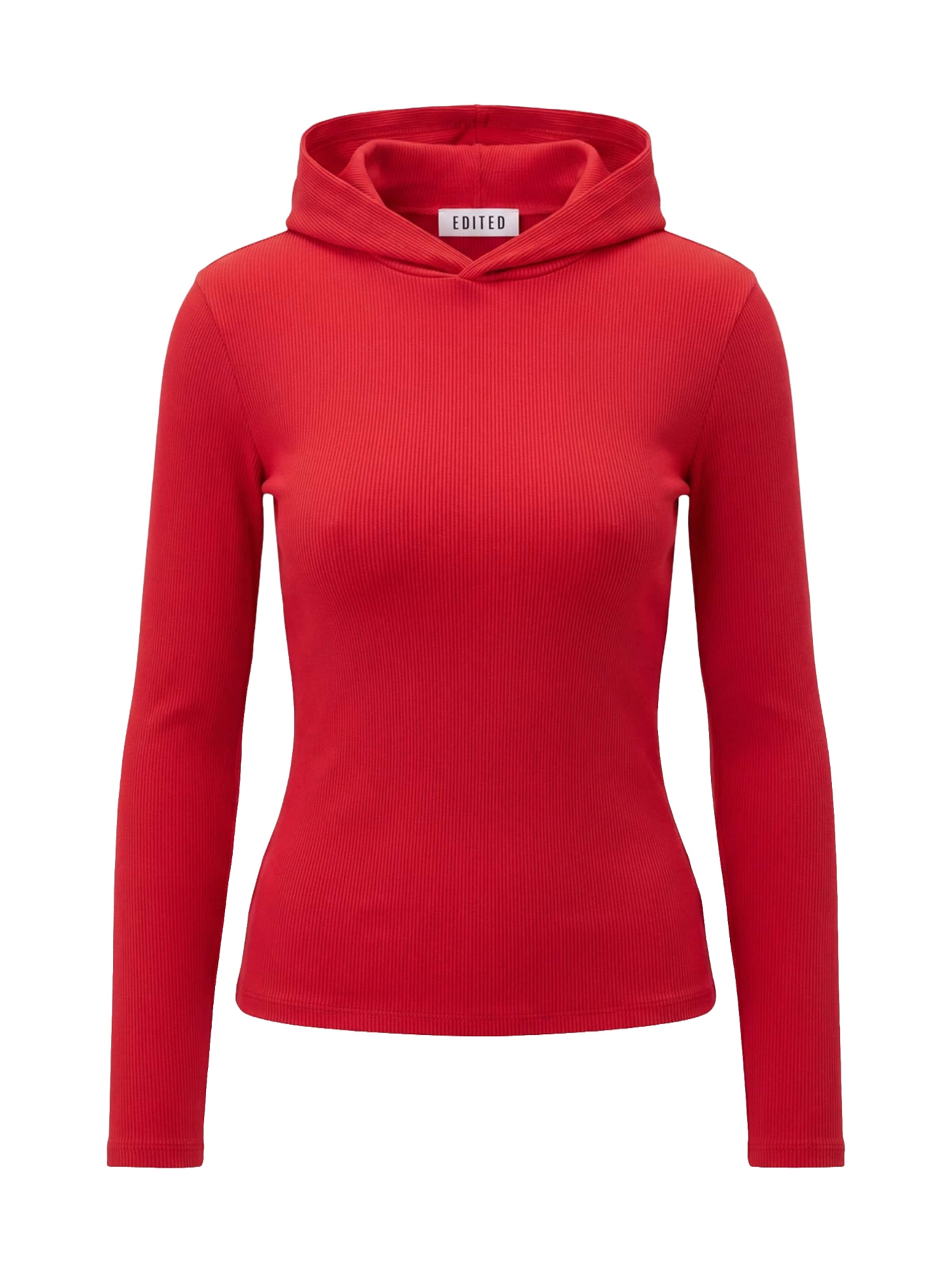 EDITED Shirt 'Kimi' in Rot: Vorderseite