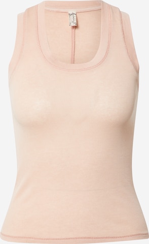 Free People Top in Pink: front