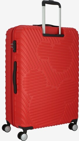 American Tourister Trolley 'Mickey' in Rot