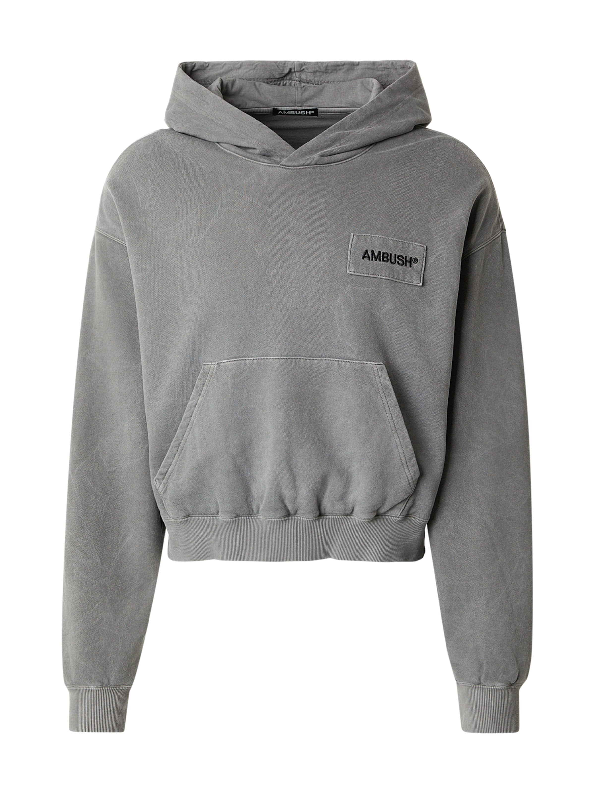 AMBUSH Bluzka sportowa w kolorze czarny: przód