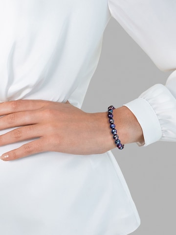 Valero Pearls Armband in Blau