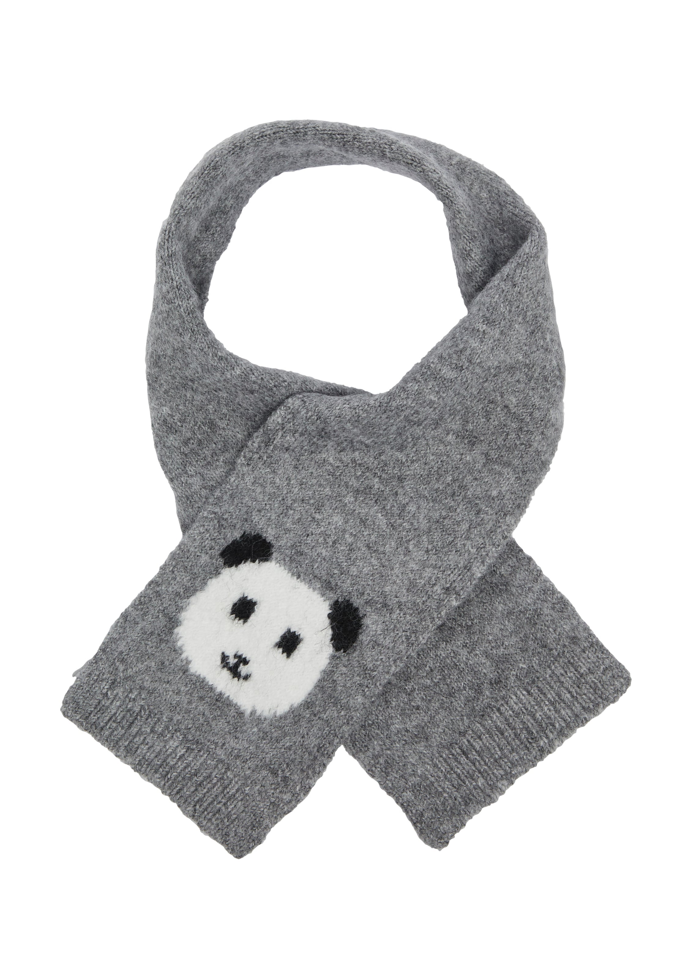 s.Oliver Schal in Grau: Vorderseite