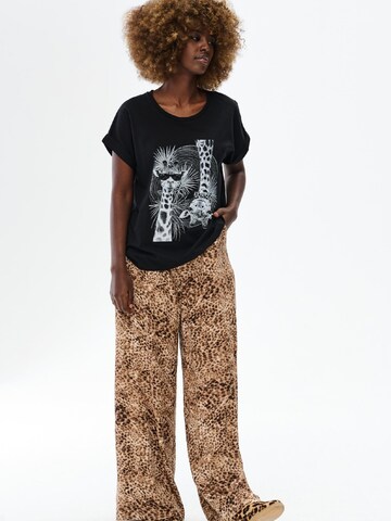 Blue Shadow Bluse 'Bambi'‌ in Schwarz