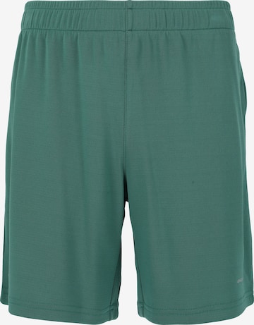 ENDURANCE Regular Workout Pants 'Sesto' in Green: front