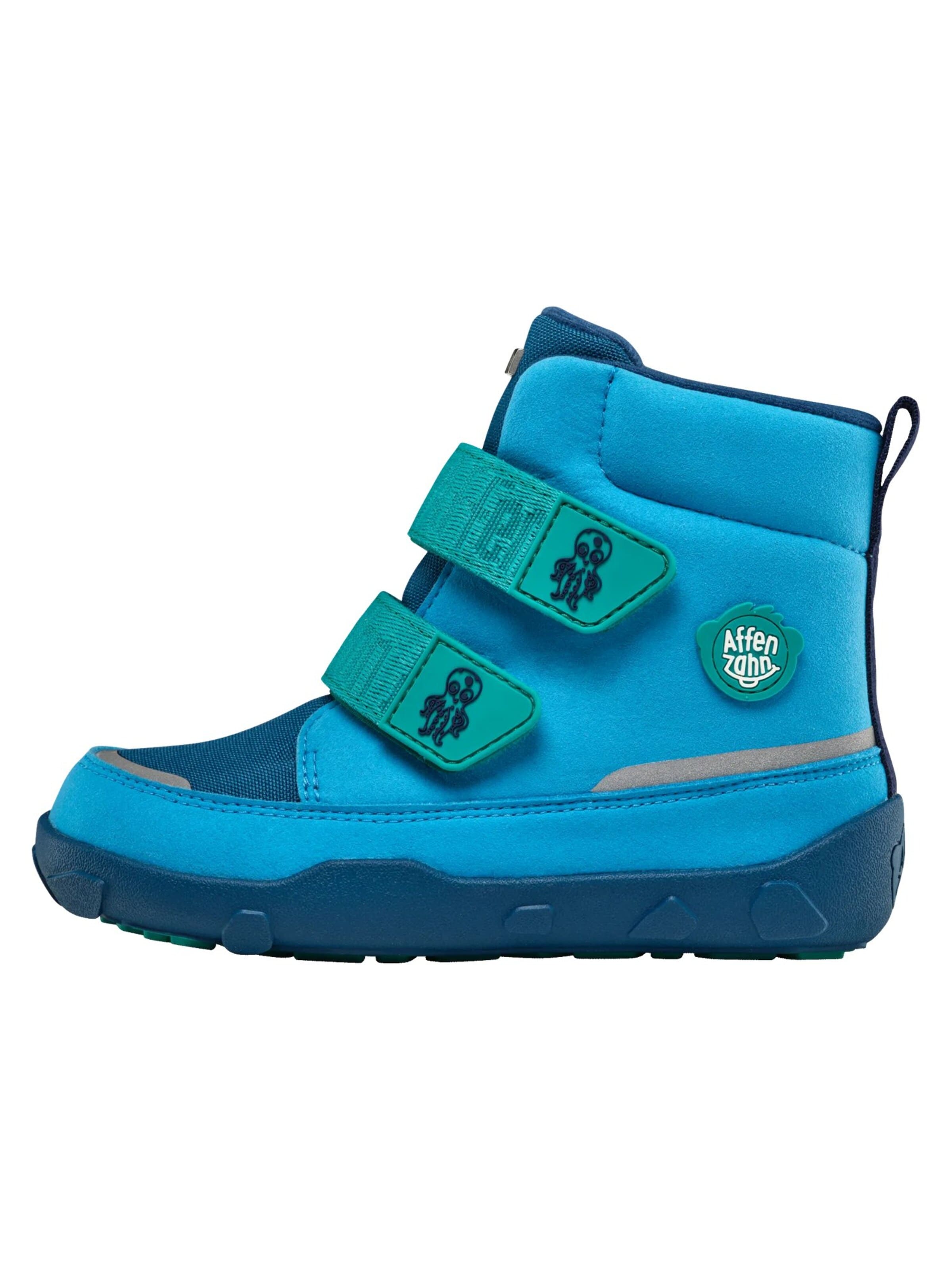 Affenzahn Boots 'Vegan Comfy Vegan Comfy' in Blue: front