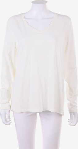 comma casual identity Longsleeve-Shirt XXL in Weiß: predná strana