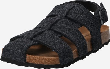 SHEPHERD Slippers 'Elias' in Grey: front