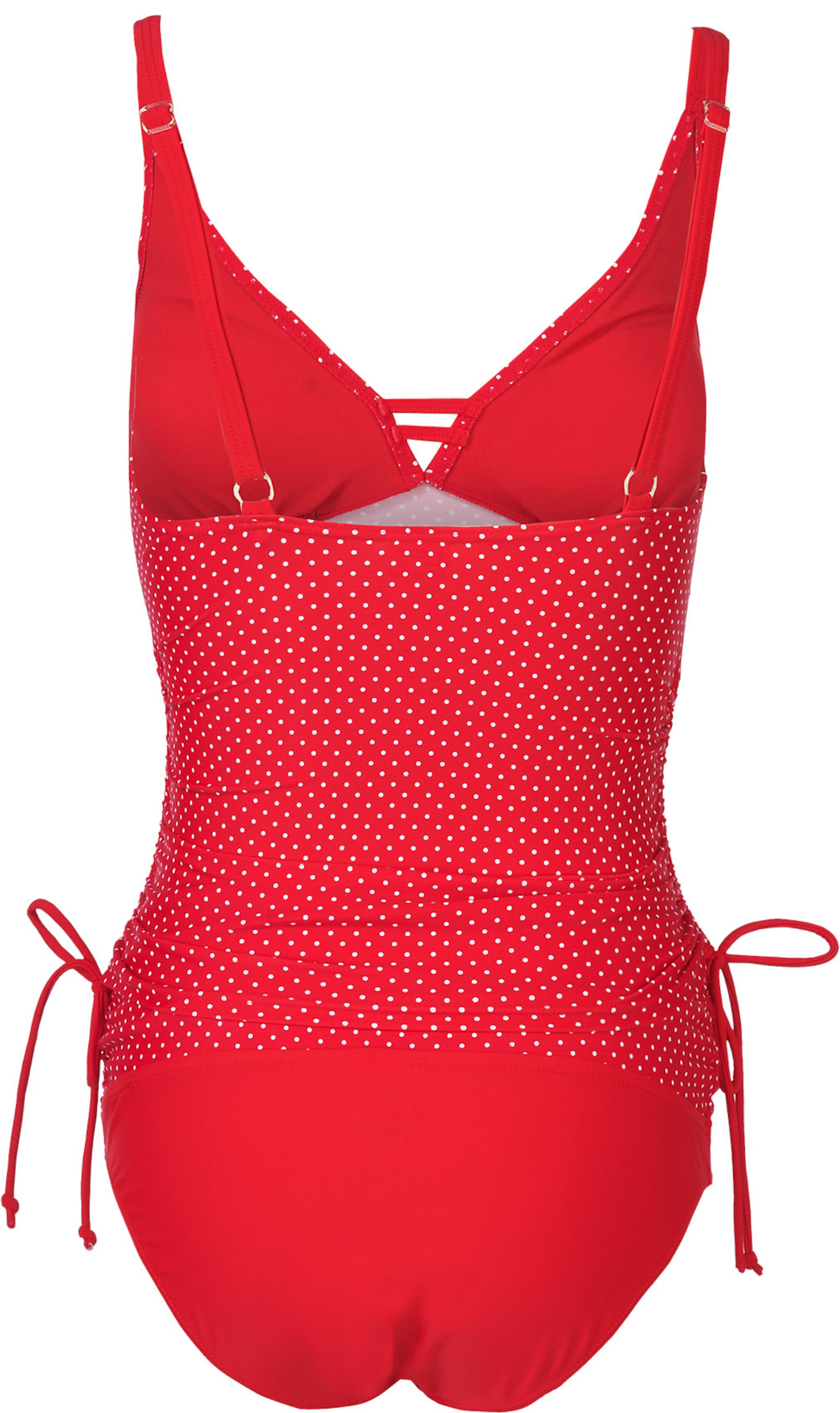 petit amourBustier Tankini 'AVA' - crvena boja