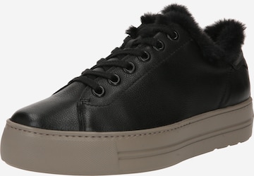 Paul Green Sneakers laag in Zwart: voorkant