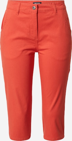 BLUE SEVEN Regular Broek in Oranje: voorkant