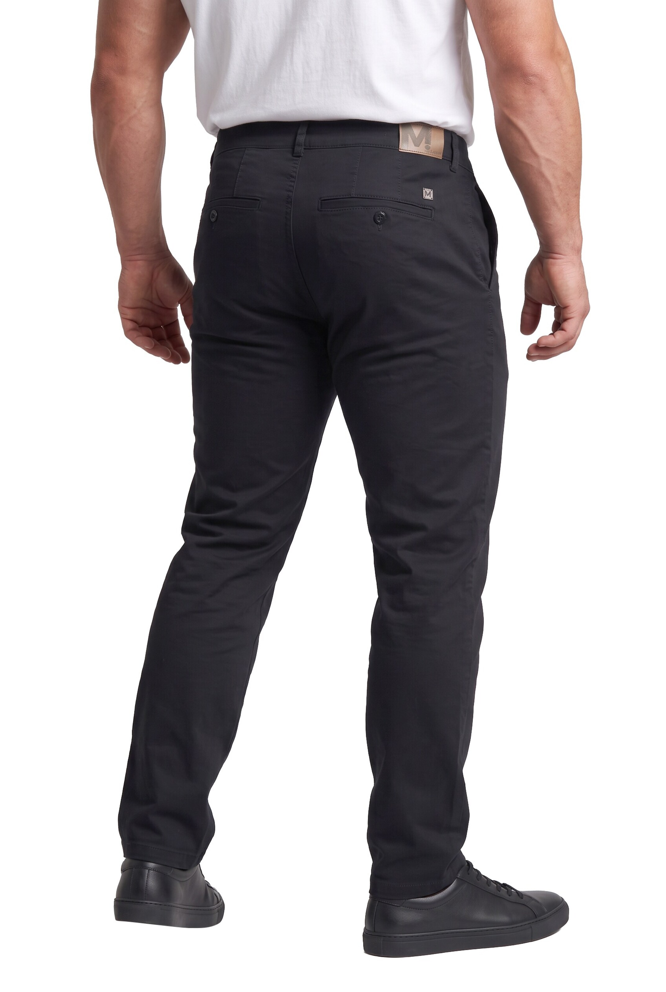 Men Plus Regular Trousers in Blue