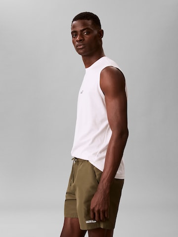 Calvin Klein Swimwear - Camiseta en blanco