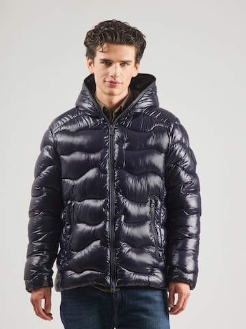 Veste mi-saison 'CHET' SAVE THE DUCK en bleu : devant