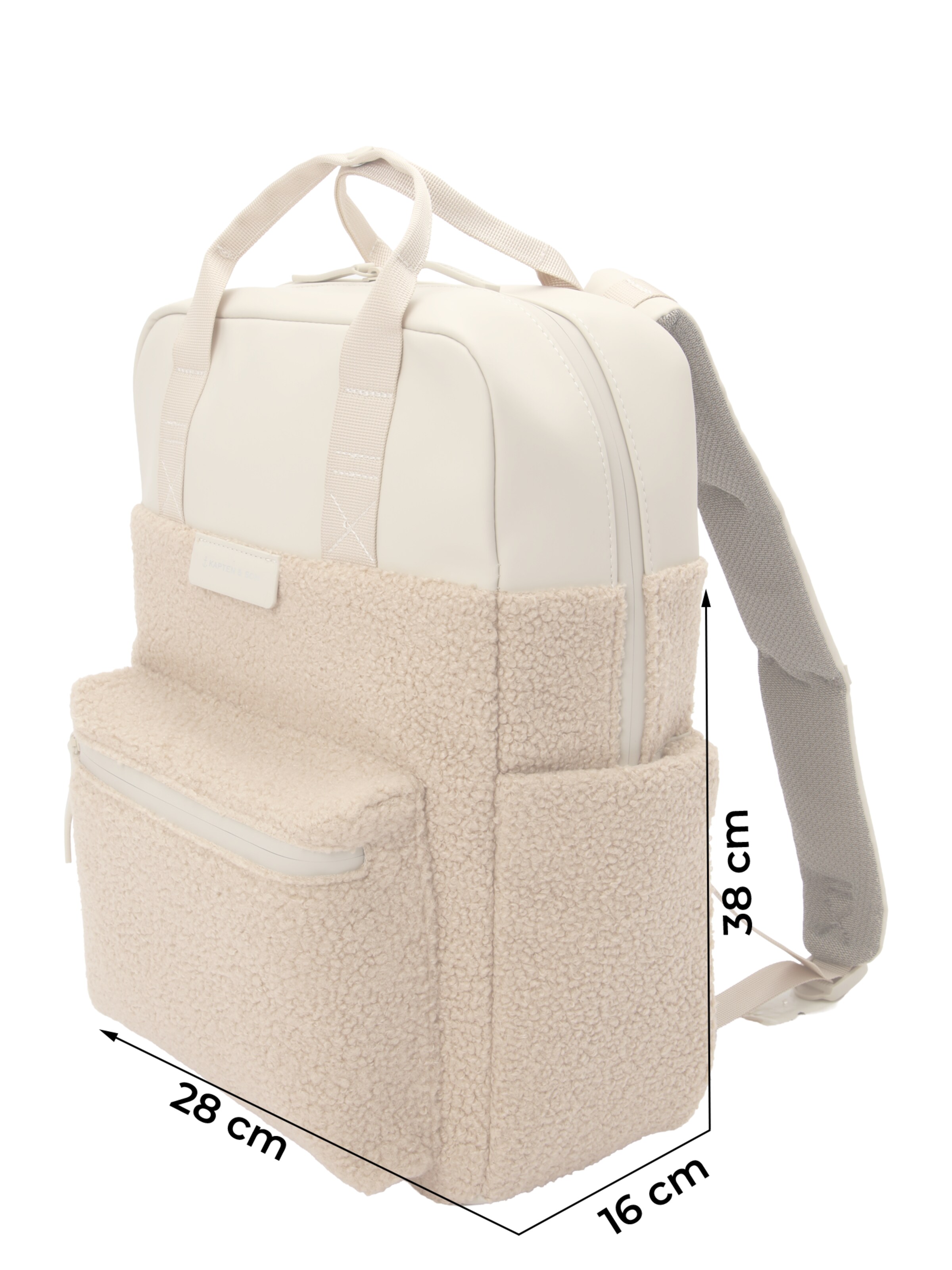 Kapten & Son Backpack 'Bergen Pro' in Beige
