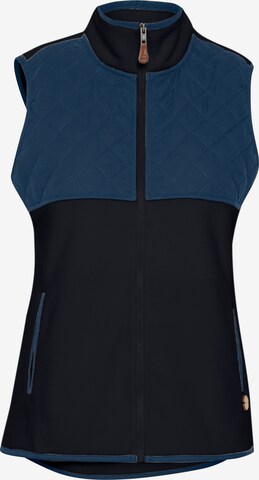 Oxmo Vest 'Malina' in Blue: front