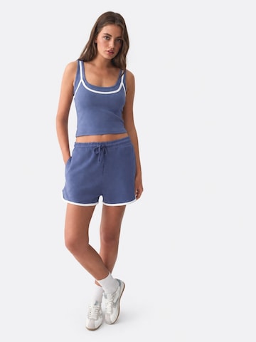 EthiquetTop 'Crop Top' - plava boja