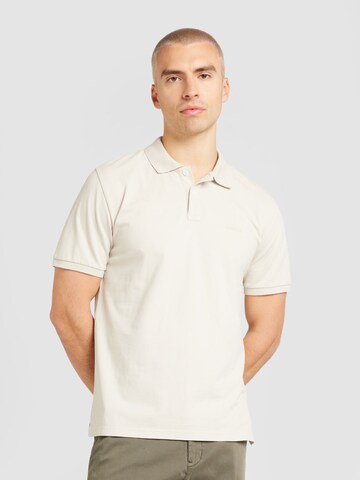 DENHAM Poloshirt in Beige: Vorderseite