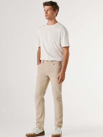 Tapered Jeans di Pepe Jeans in beige