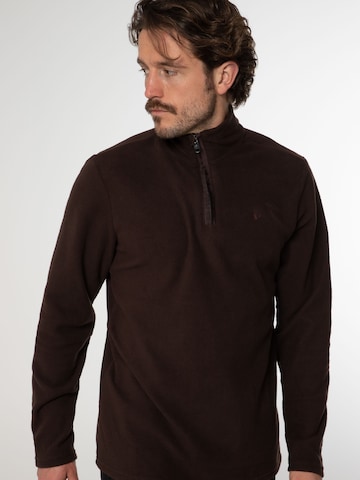 PROTEST Athletic Sweatshirt 'PERFECTO' in Brown