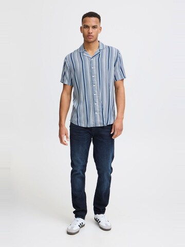 BLEND Regular Fit Hemd in Blau