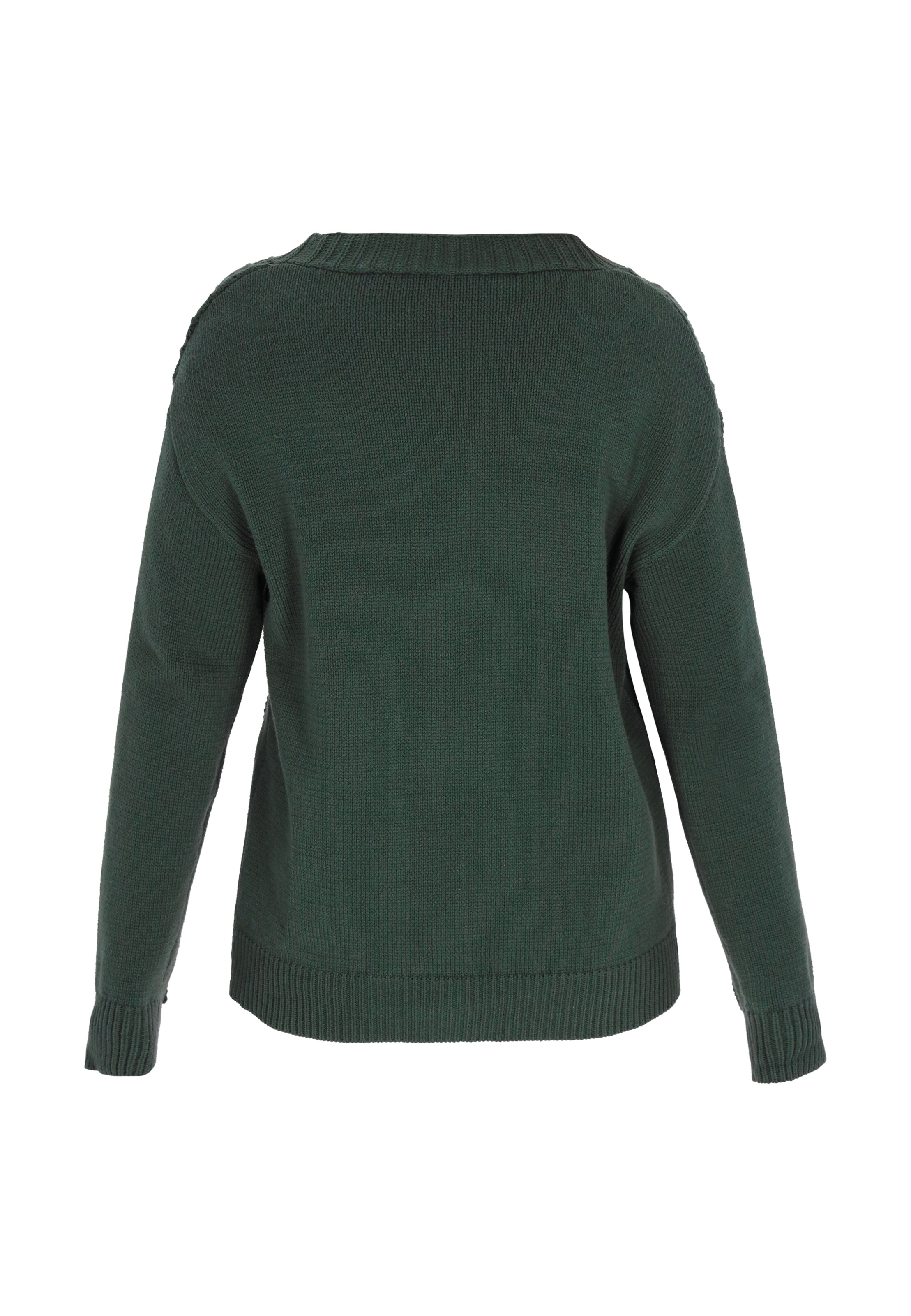 Sidona - Casaco de malha em verde