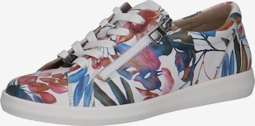 Baskets basses CAPRICE en blanc : devant