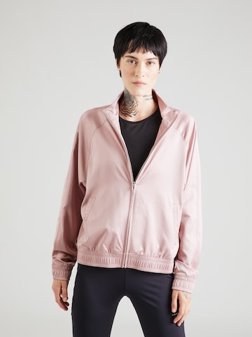 Champion Authentic Athletic Apparel Φθινοπωρινό και ανοιξιάτικο μπουφάν σε ροζ: μπροστά