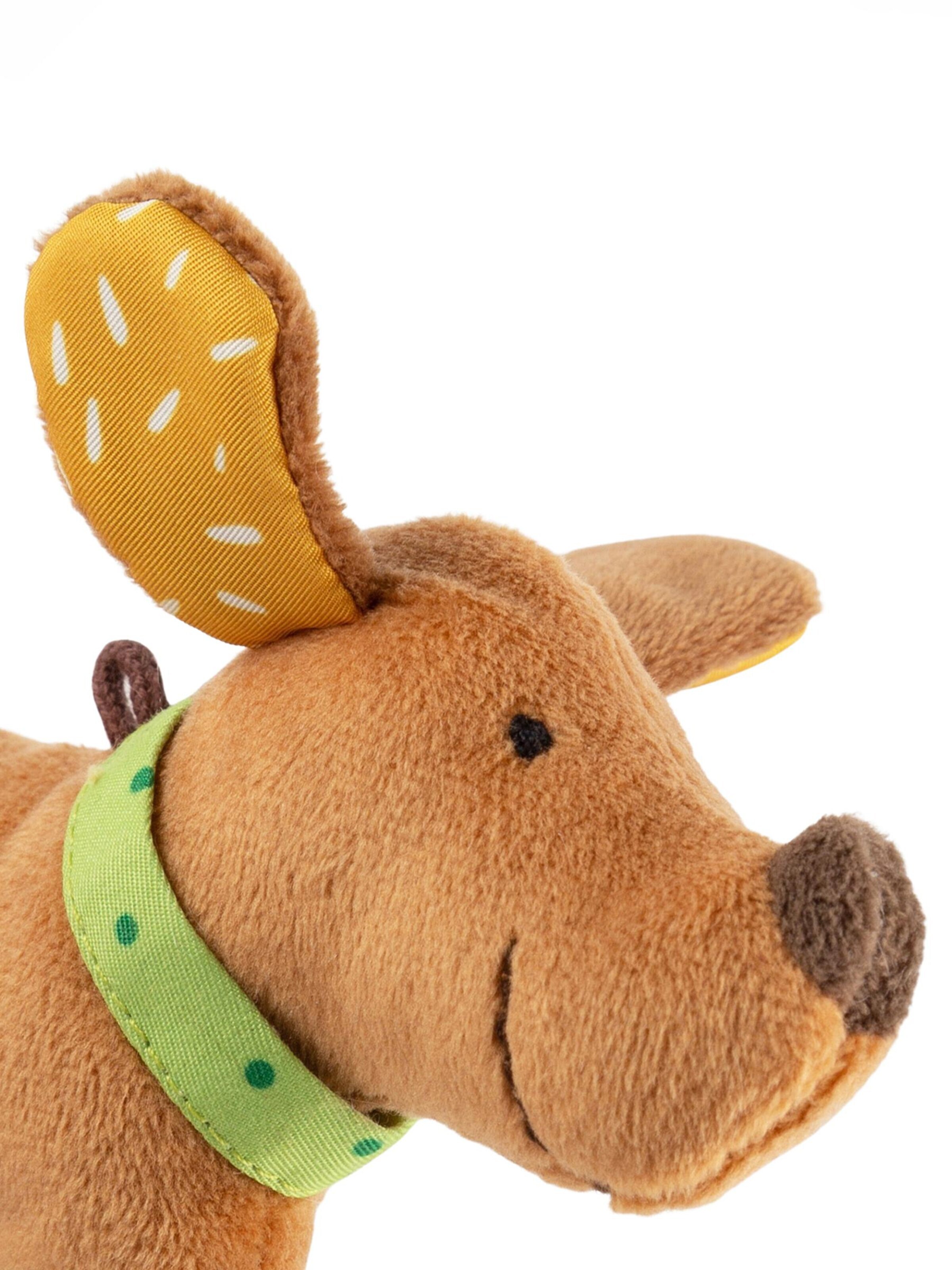 SIGIKID Stuffed animals 'Greifling Dackel sigibaby' in Brown