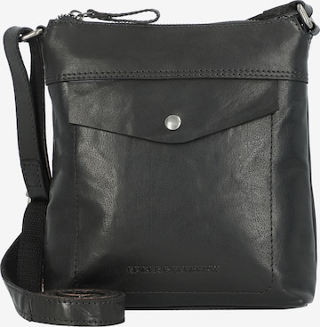 Spikes & Sparrow Crossbody Bag in Black: front