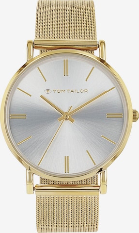 TOM TAILOR Uhr in Gold: Vorderseite