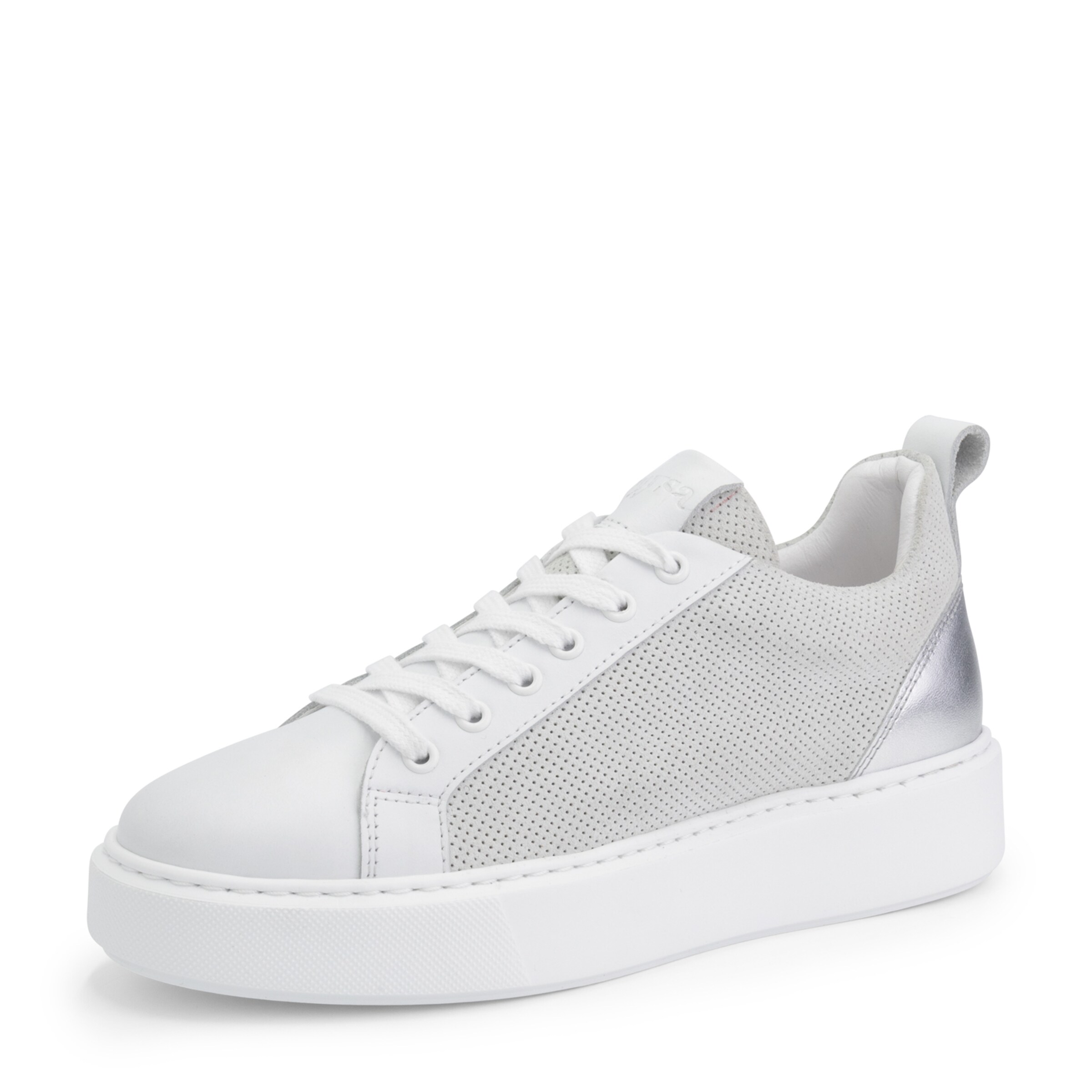 Mysa Sneaker  'Fuschia' in Grau: Vorderseite