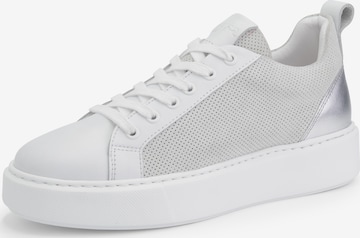 Mysa Sneakers 'Fuschia' in Grey: front