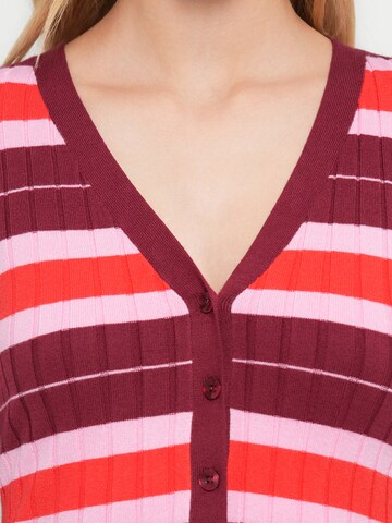 Noisy may Вязаная кофта 'NMANNY' в Красный