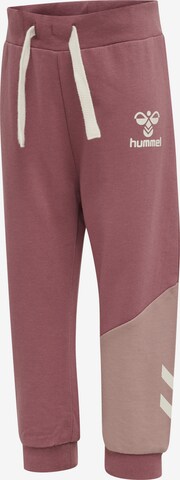 Regular Pantalon de sport Hummel en rose