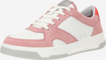 BOSS Black Platform trainers 'Baltimore' in Pink: front