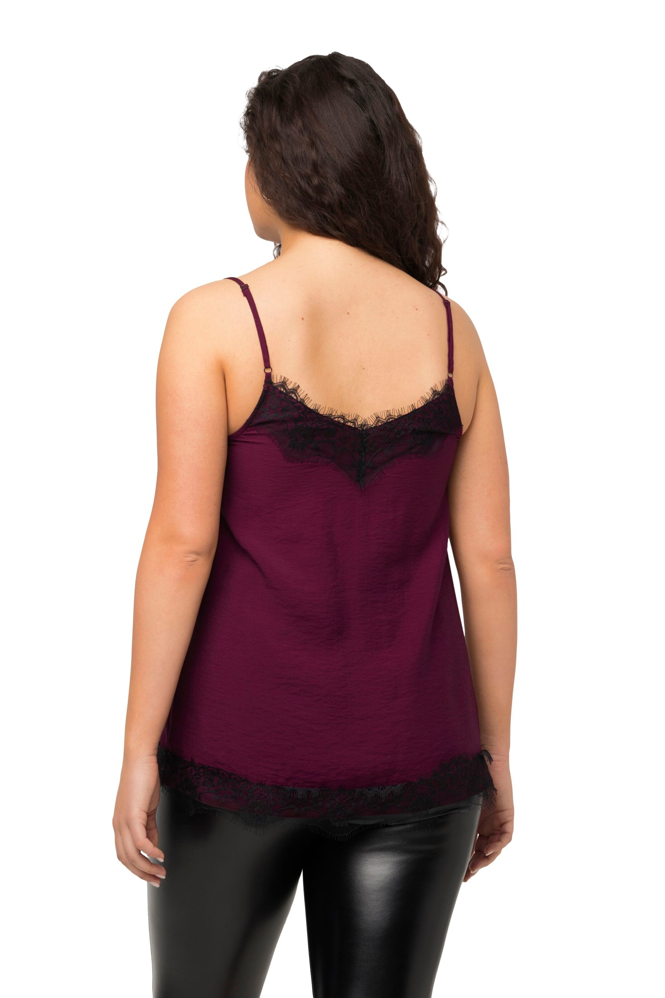 Ulla Popken Blusentop in Lila