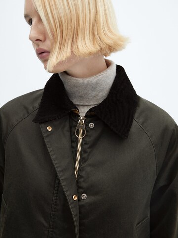 MANGO Between-Season Jacket 'Niagara' in Green